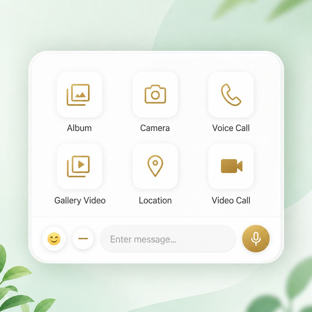 FixEase in-app messaging features